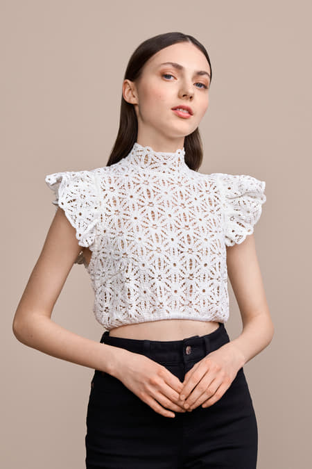 Dirndlbluse Liora
