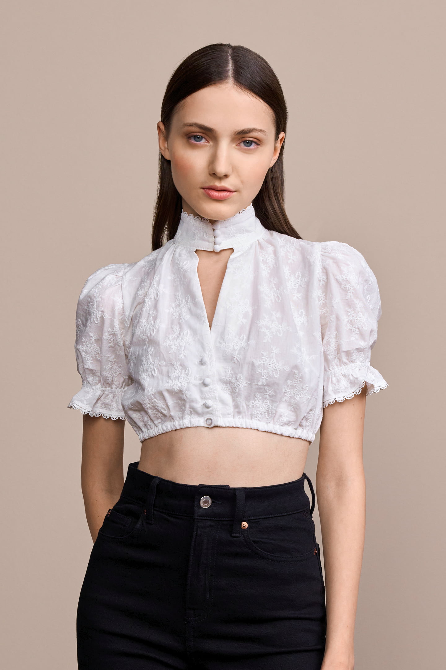 Dirndlbluse Leena