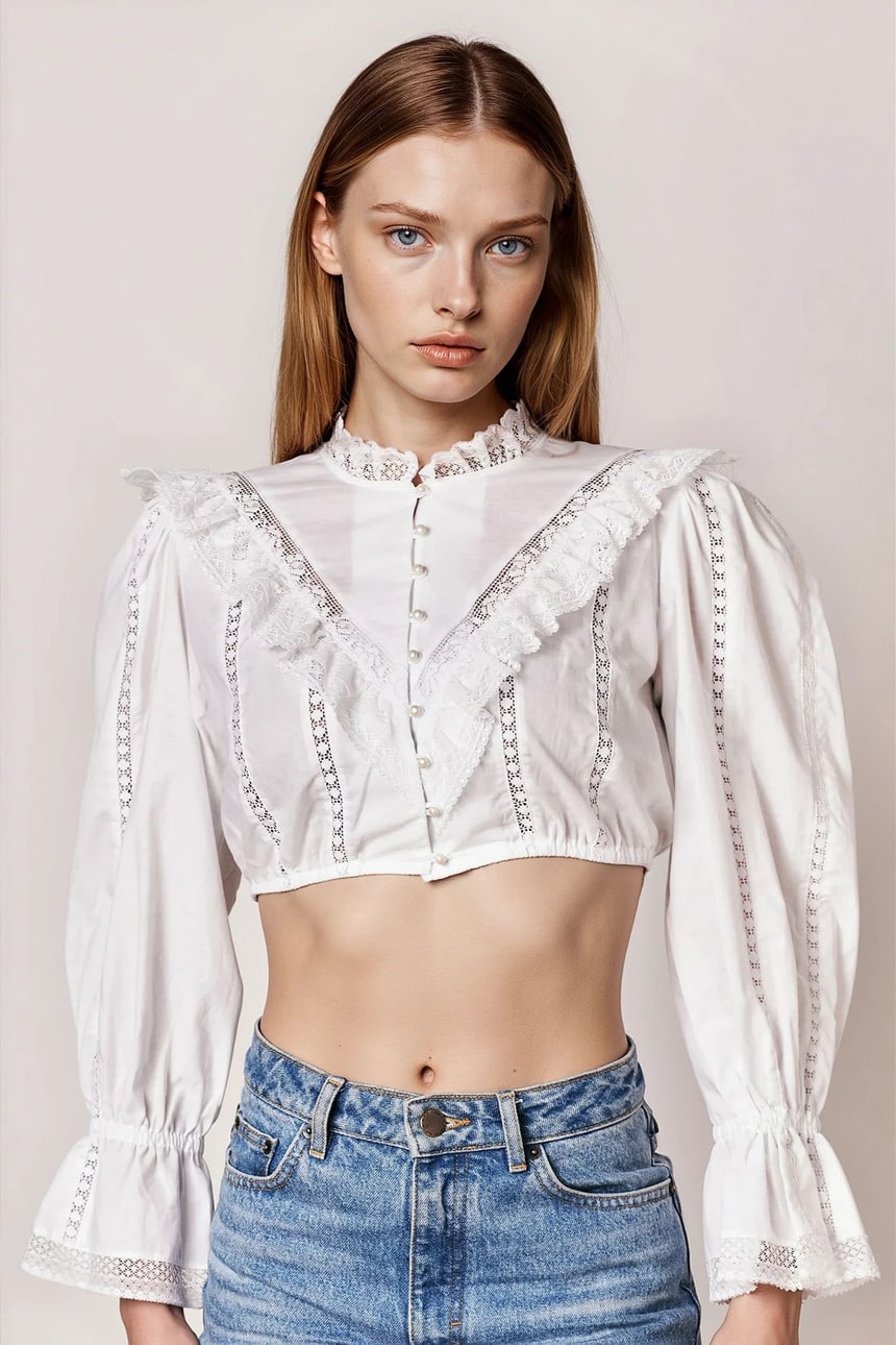 Dirndlbluse Flavia