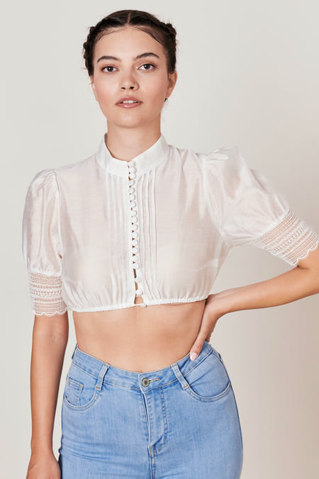 Dirndlbluse Sibylle