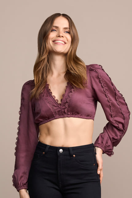 Dirndlbluse Velina