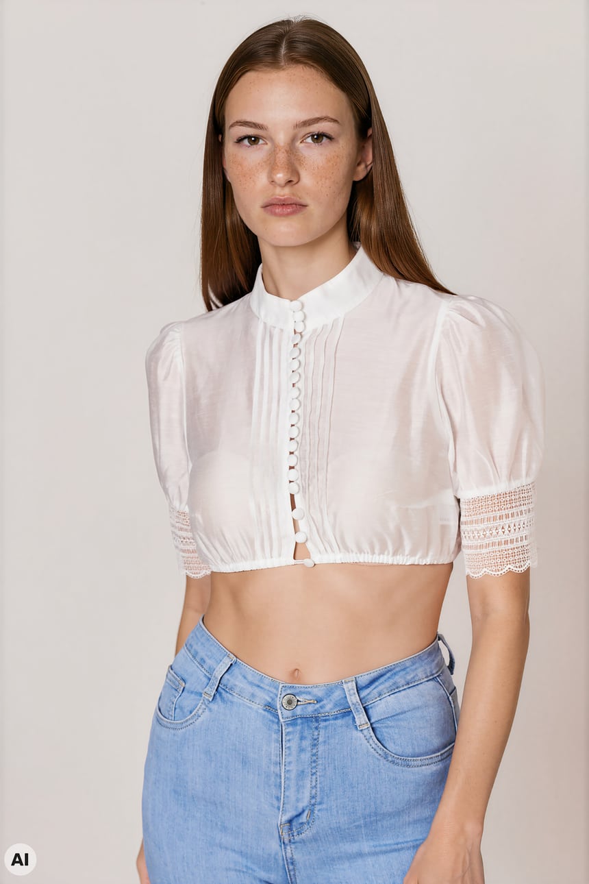 Dirndlbluse Sibylle