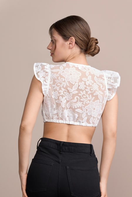 Dirndlbluse Lenea